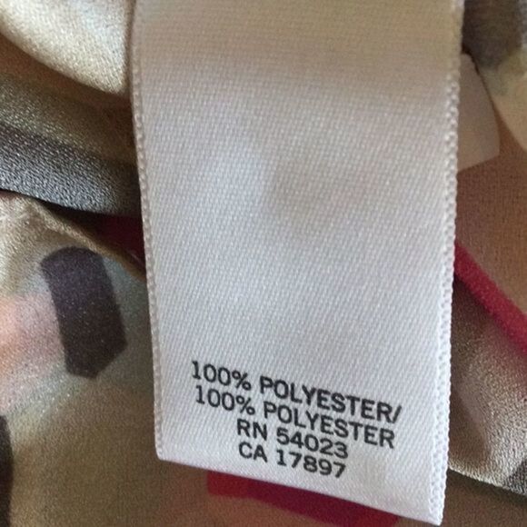 Banana Republic Semi Sheer Geo Print Pullover Top Med - Picture 8 of 10